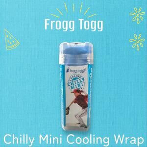 FROGG TOGGS® CHILLY MINI® COOLING WRAP - BLUE NEW  3'' x 29''